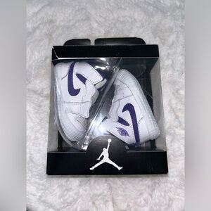 Brand New Jordan’s 1 Crib Bootie Size 2 For Toddlers/Babies
